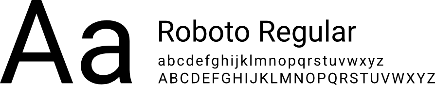 roboto font